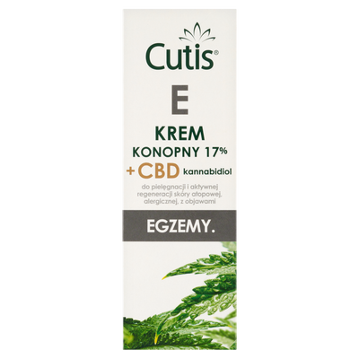 Cutis EGZEMA krem konopny 17% + CBD 120 ml