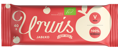 Zmiany Zmiany baton URWIS jabłkowy zdrowe przekąski 70 g