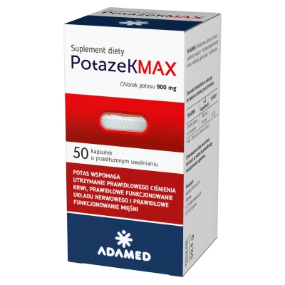 Potazek MAX 50 kapsułek