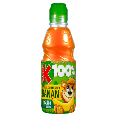 Kubuś 100% Sok banan marchew jabłko 300 ml