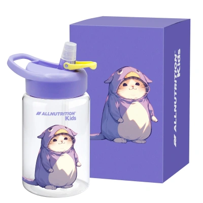 Allnutrition Kids butelka dla dzieci z ustnikiem i rurką 350 ml