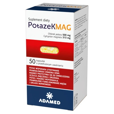 Potazek MAG 50 kapsułek