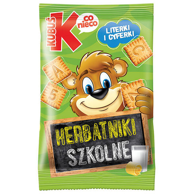 Kubuś herbatniki szkolne maślane 30 g ZESTAW 3 + 1 GRATIS!