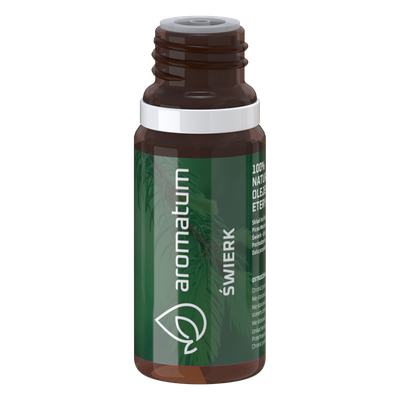 Aromatum naturalny olejek eteryczny aromaterapia 12ml o zapachu świerku