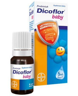 Dicoflor baby krople dla niemowląt i dzieci 5ml