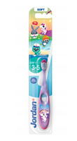 GRATIS Jordan Step by Step Szczoteczka dla dzieci 3-5 lat LOSOWE KOLORY