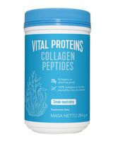 Vital Proteins Collagen Peptides dla młodzieńczego wyglądu, kolagen do picia o neutralnym smaku, 284g + TORBA LUNCHOWA GRATIS