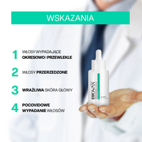 Biovax Trychologic serum do skóry głowy NA WYPADANIE WŁOSÓW ZESTAW 5 x 50 ml