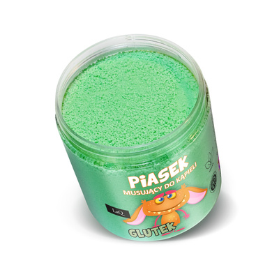 LaQ Piasek musujący do kąpieli GLUTEK dla dzieci 190 g
