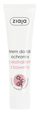 ZIAJA Krem do rąk ochronny z ekstraktem z bawełny x100 ml