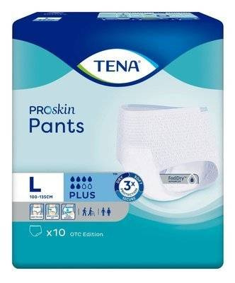 TENA PANTS ProSkin Plus L Pieluchomajtki 10szt OTC EDITION