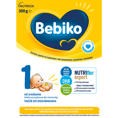 Bebiko 1 Mleko początkowe proszek od urodzenia 350g