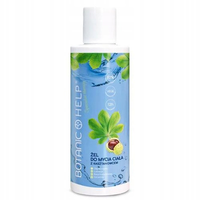 Botanic Help Żel do mycia ciała z kasztanowcem nawilża łagodzi 200 ml