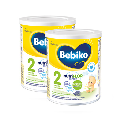 Bebiko 2 z NutriFlorEXPERT Mleko ZESTAW 2 x 700g