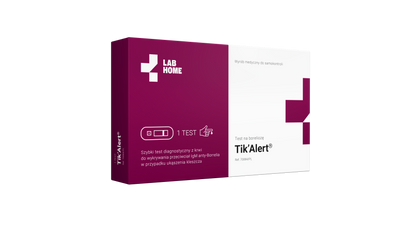 Lab Home Test na boreliozę IgM TIK ALERT – 1 test z krwi
