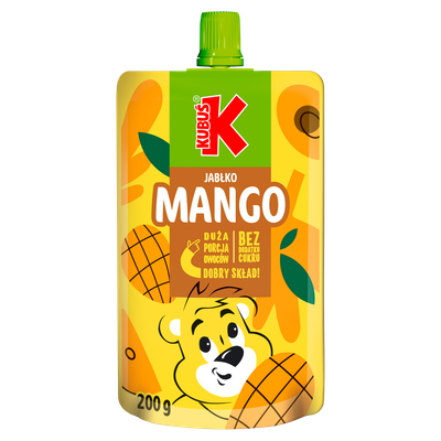 Kubuś Mus jabłko mango 200 g