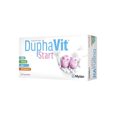 DuphaVit Start 30 kapsułek Planowanie ciąży i pierwszy trymestr