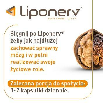 Liponerv 30 kapsułek Układ nerwowy