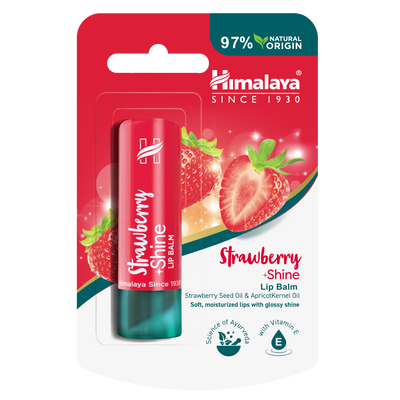 Himalaya delikatnie barwiący balsam do ust truskawkowy 4,5 g