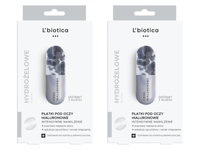 L'biotica Hialuronowe płatki pod oczy intensywne nawilżanie ZESTAW 2 x 3 sztuki
