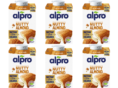 Alpro Napój roślinny migdałowy NUTTY ALMOND ZESTAW 6 x 500 ml