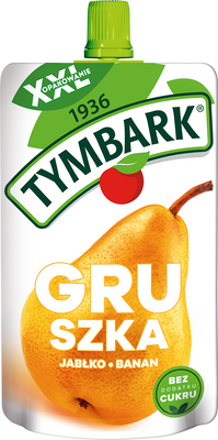 Tymbark Mus 100 % z owoców gruszka jabłko banan 200 g