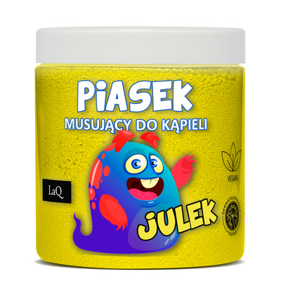 LaQ Piasek musujący do kąpieli JULEK dla dzieci 190 g