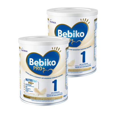 Bebiko Pro+ 1 Mleko początkowe ZESTAW 2 x 700 g