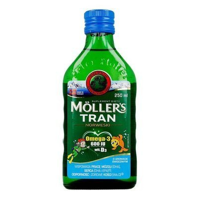 Moller's Tran Norweski, powyżej 3 lat aromat owocowy 250 ml