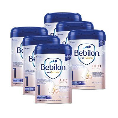 Bebilon profutura DUO BIOTIK 1 ZESTAW 6x800g