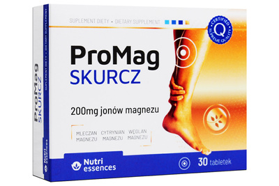 ProMag SKURCZ 30 tabletek Magnez i Witamina B6