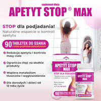 Apetyt Stop MAX ODCHUDZANIE 90 tabletek do ssania