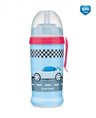 Canpol Bidon niekapek - Racing - Samochody 56/516 350 ml 