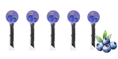 Naturalnie zdrowi rolls owocowy o smaku jagody SOLO zdrowa przekąska ZESTAW 5 x 8 g