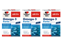Doppelherz aktiv Omega-3 FORTE ZESTAW 3 x 30 kapsułek
