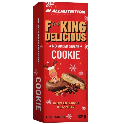 Fitking Cookie ciasteczka świąteczne bez dodatku cukru 128 g