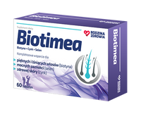 Rodzina Zdrowia Biotimea BIOTYNA CYNK SELEN PIĘKNE WŁOSY ZESTAW 5 x 60 tabletek