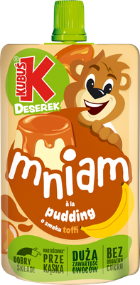 Kubuś MNIAM mus różne smaki mix zdrowe przekąski bez cukru ZESTAW 2 x 100 g