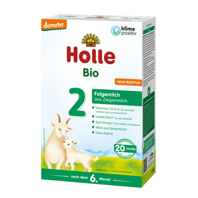 Holle 2 BIO Mleko kozie dla niemowląt od 6. miesiąca 400g