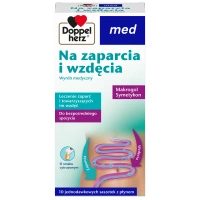 Doppelherz Med Na zaparcia i wzdęcia TRAWIENIE 10 saszetek