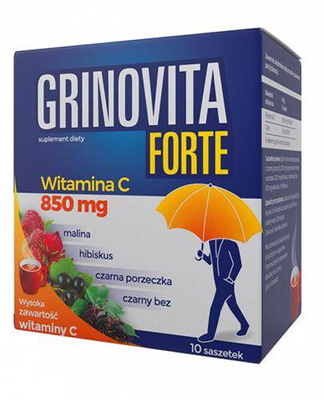 Grinovita/ Gripovita FORTE proszek do rozpuszczania 10 saszetek
