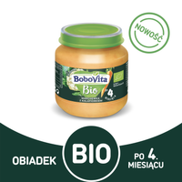 Obiadek dla dziecka Bobovita BIO marchew z kalafiorem po 4. miesiącu 125g