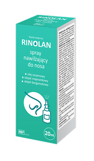 Rinolan Spray nawilżająca do nosa 20 ml