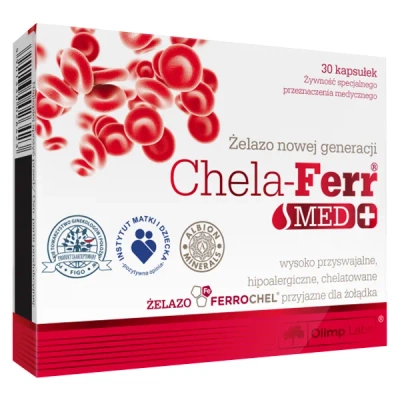 Olimp Chela-Ferr Med żelazo 30 mg 30 kapsułek