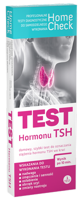 Home Check Test hormonu TSH kondycja tarczycy 1 szt