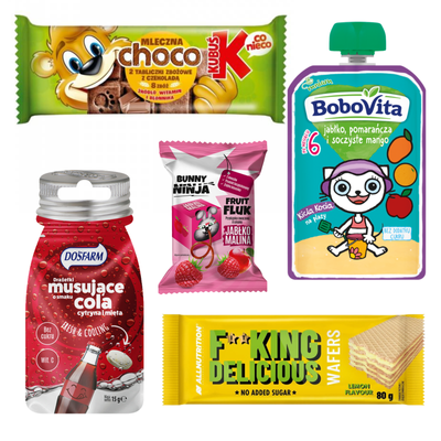 Zestawy zdrowych przekąsek idealny prezent dla miłośników słodkości ŚWIĄTECZNE PACZKI