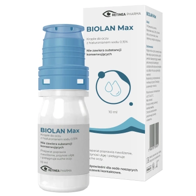 Biolan Max Krople do oczu 10 ml