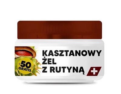VIRDE kasztanowy żel z rutyną ŻYLAKI I CIĘŻKIE NOGI 350 + 50 g GRATIS