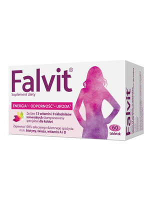 Falvit 60 tabl. suplement diety dla kobiet