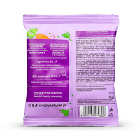Crispy Natural Marchew o smaku tajskim - Suszone chipsy z marchwi ZESTAW 24 x 18 g 